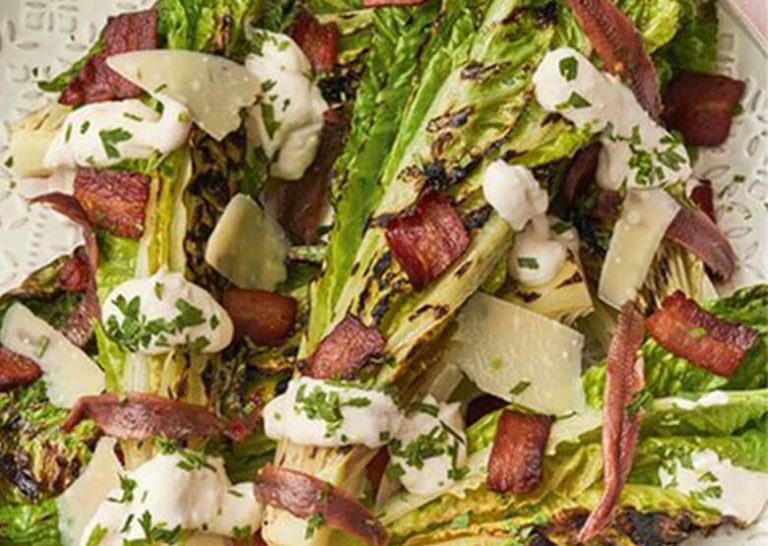 Caesar Salad with Crispy Bacon | Denhay