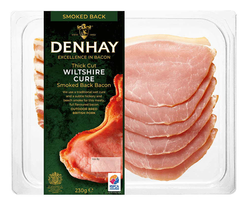 Packshot Denhay Wiltshire Cure Bacon